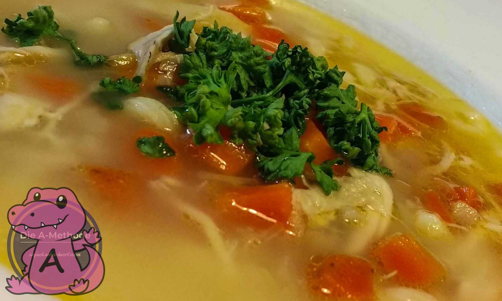 Hühnersuppe abnehmen Hühnersuppe abnehmen